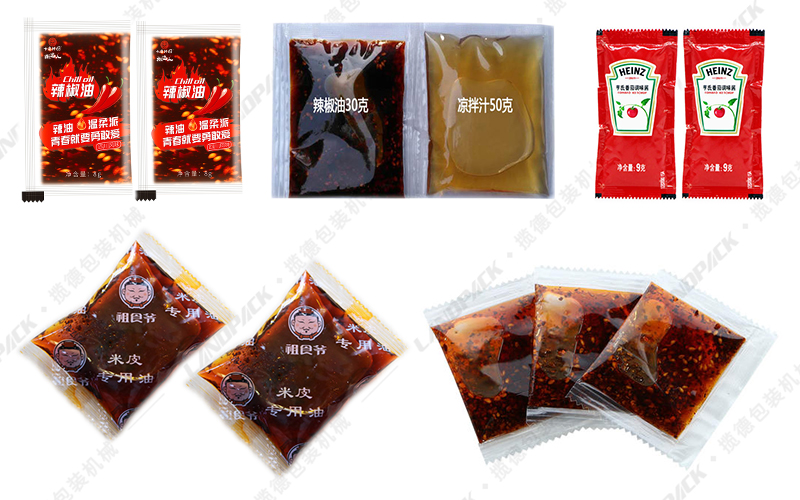 涼皮調(diào)料包裝機(jī)樣品